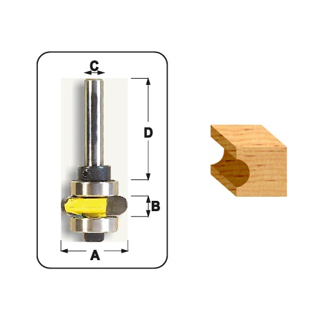 PRO-TECH - Flute Router Bit | Tools4Wood