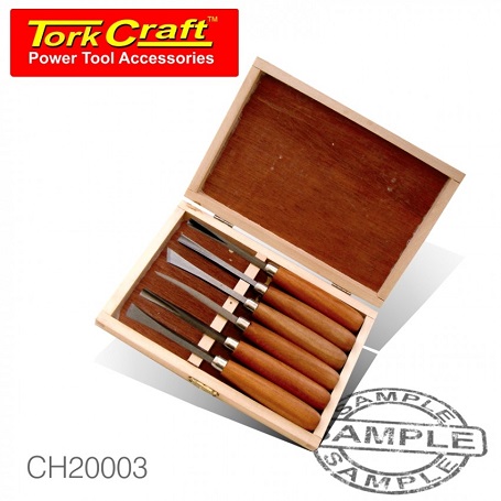 TorkCraft 6 Piece Wood Carving Set (CH20003)