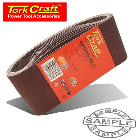 TorkCraft Sanding Belt 100x530MM 40 Grit 10/pack