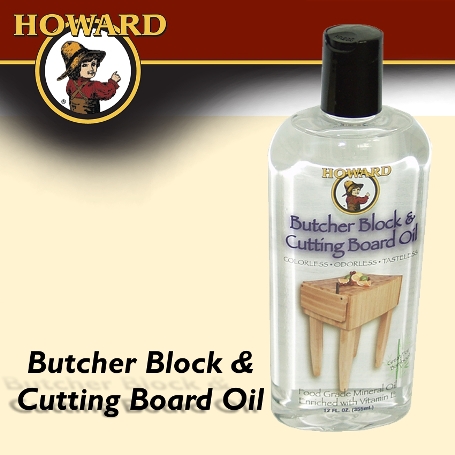 Howard Butcher Block & Cutting Board Oil (HPBBB012)