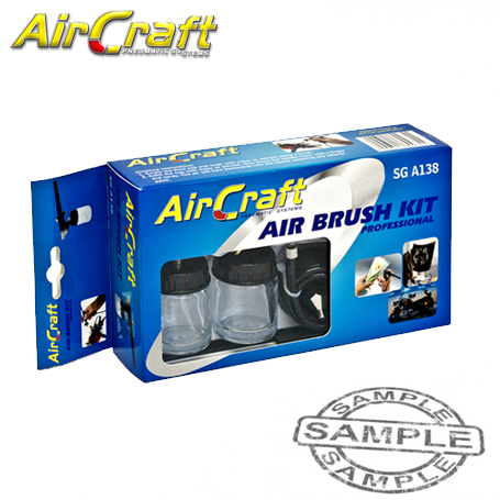 Air Brush Kit With 2 Bowls and Hose (SG A138)