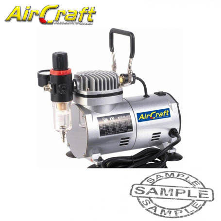 AirCraft Compressor for Airbrush 1 Cyl. W/Reg & Filter | SG COMP04