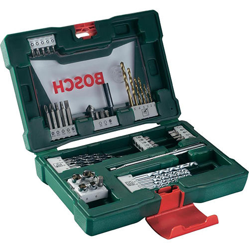 Bosch 48Pc V-Line Tin-Coated Drilling & Driving Bit Set | 2607017314