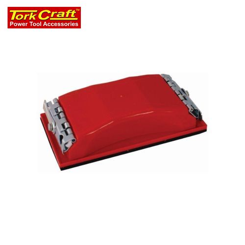 Sanding Block 165 X 85 For Hand Use Red