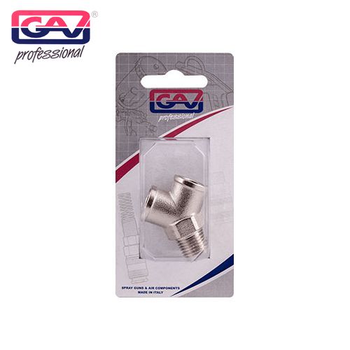 Y Connector 1/4'Mff Gio1071-2 Packaged