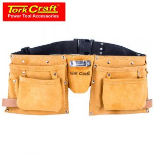 TorkCraft 11 Pocket Professional Leather Tool Belt Large (JT995002)