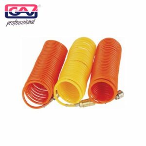 Spiral Polyp Hose 4M X 12mm With Quick Couplers