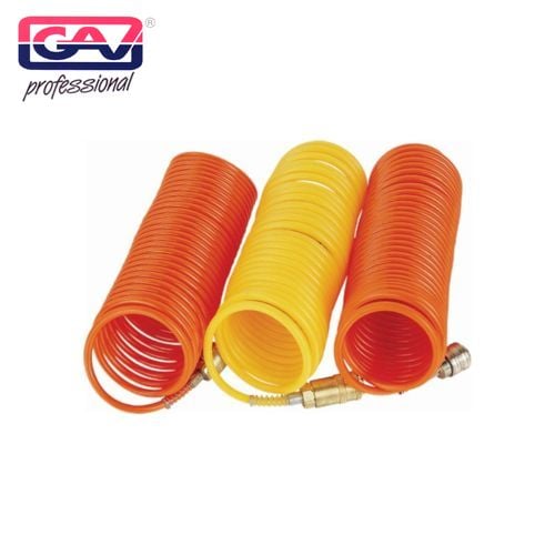 Spiral Polyp Hose 4M X 12mm With Quick Couplers