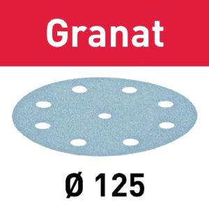 Festool Abrasive Sheet Granat STF D125/8 P220 GR/100 | 497172