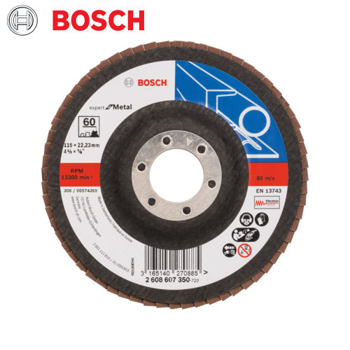 Bosch - 115MM. 22MM. 60G FLAP DISC | Tools4Wood