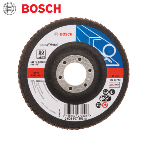 Bosch - 115MM. 22MM. 80G FLAP DISC | Tools4Wood