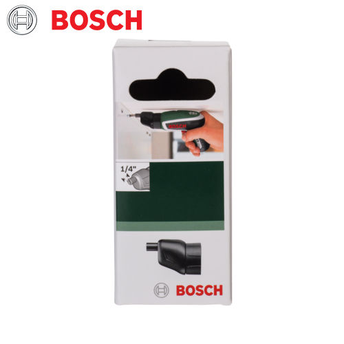 Bosch IXO V 3.6v Cordless Screwdriver and Offset Angle Adaptor