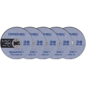 Dremel - 5Pc EZ SpeedClic: Thin Cutting Wheels (SC409) | 2615S409JB