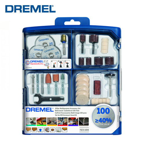 Dremel  100 Piece Multipurpose Accessory Set (723)