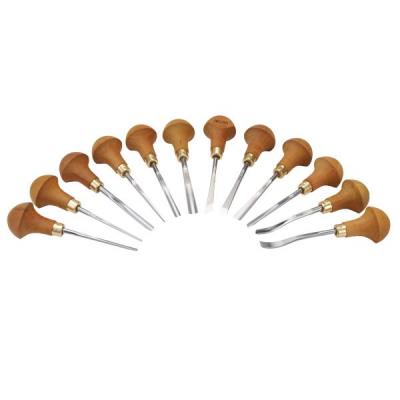 pfeil Swiss made Palm Handled Carving Tool Set, 12 piece