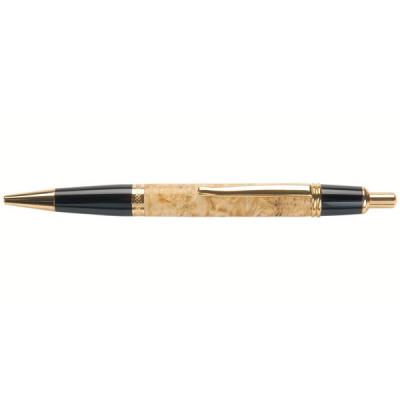 Wall Street II Click Ballpoint Pen Kit - Gold