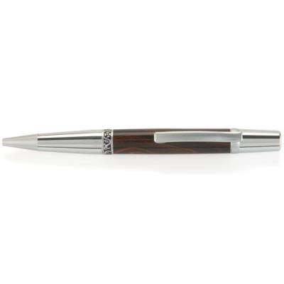 Wall Street II Ballpoint Pen Kit - Chrome with Satin