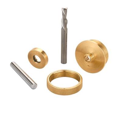 Whiteside 9501 Solid Brass Inlay Set, 1/4" D