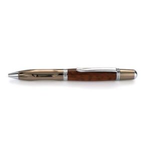 Wall Street II Grip Ballpoint Pen Kit Gunmetal & Chrome
