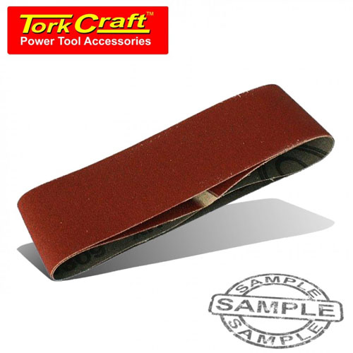 TorkCraft Sanding Belt 60X400mm 60 Grit 2/Pack