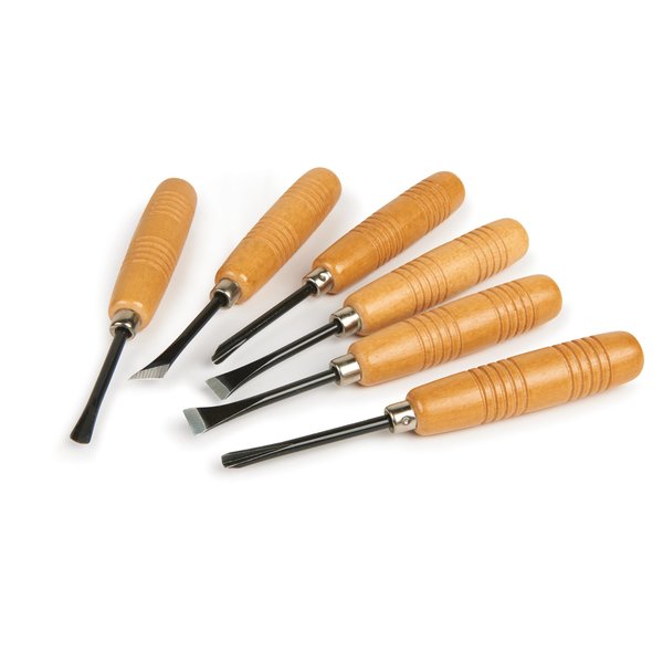 Set of 6 Carving Tools