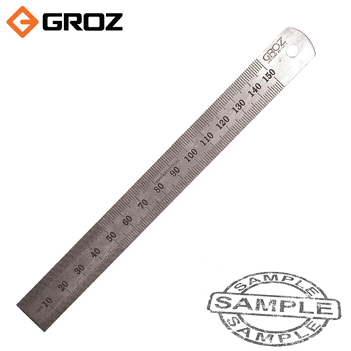 Groz Precision Rule Stainless Steel 1000mm SR/1000