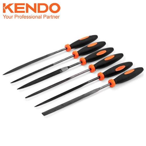 Kendo 6Pc Needle File Set (KEN30181)