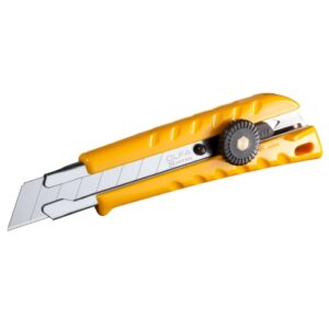 Olfa 18mm HD Ratchet Lock Utility Snap-Off Knife | CTR L1