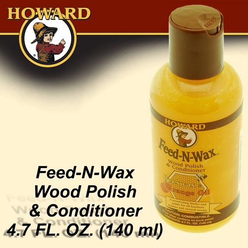 Howard Feed-N-Wax Wood Polish & Conditioner 4.7 FL.OZ