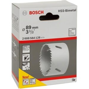 Bosch Hss Bi-Metal Holesaw For Standard Adapters 89mm (3-1/2