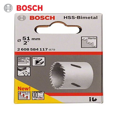 Bosch  Hss Bi-Metal Holesaw For Standard Adapters 51 mm, 2
