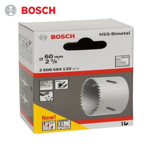 Bosch  Hss Bi-Metal Holesaw For Standard Adapters 60 mm, 2 3/8