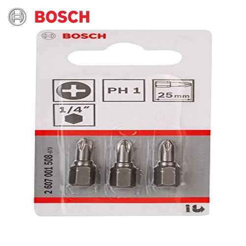 Bosch  Screwdriver Bit Extra Hard PH 1, 25 mm