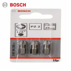 Bosch  Screwdriver Bit Extra Hard PZ 2, 25 mm