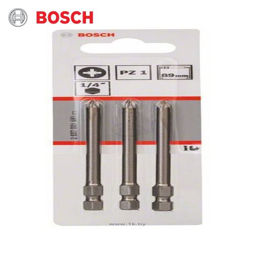 Bosch  Screwdriver Bit Extra Hard PZ 1, 89 mm