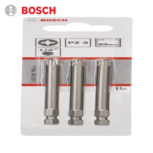 Bosch  Screwdriver Bit Extra Hard PZ 3, 89 mm