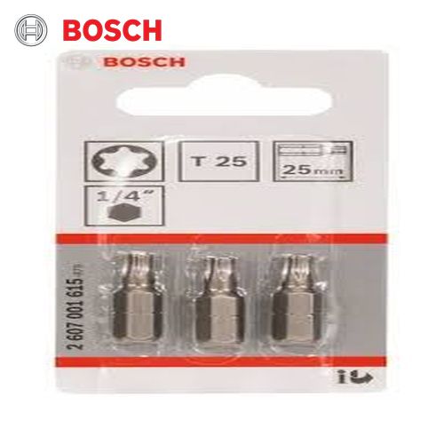 Bosch  Screwdriver Bit Extra Hard T25, 25 mm