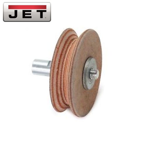 JET Wet Stone Sharpener Profiled Leather Honing Wheel