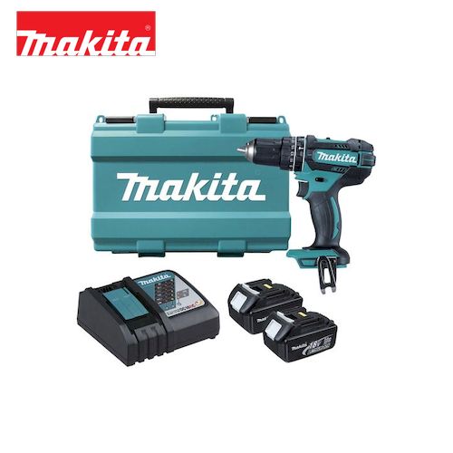 Makita DHP482RFE 18V LXT Li-Ion BL Hammer Drill Driver Kit