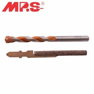 MPS Jigsaw Blade Universal Set Carbide Rasp 6mm 100/75 + Drill Bit 6X60X100mm