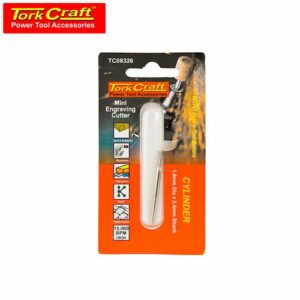 TorkCraft Mini Engraving Cutter 1.6mm Cyl 2.4mm Shank (TC08326)