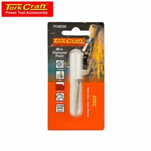 TorkCraft Mini Diamond Point 6.7mm Disc 2.4mm Shank (TC08330)