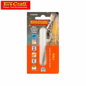 TorkCraft Mini Tungsten Carb. Cutter 2.4mm Ball 3.2mm Shank (TC08340)