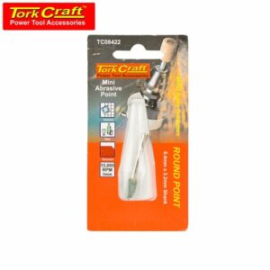 TorkCraft Mini Abrasive Point 12.7mm Round Point 3.2mm Shank (TC08422)