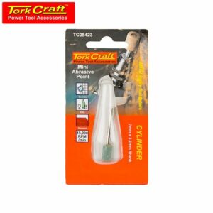 TorkCraft Mini Abrasive Point 12.7mm Cyl. 3.2mm Shank (TC08423)