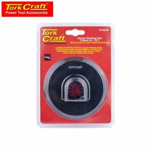 TorkCraft Quick Change Base & Arbor 115mm Micro Sanding -Velcro Pad