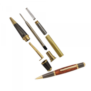 Toolmate Gatsby Gun Metal & Gold Pen Kit