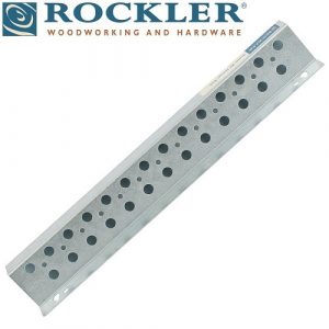Rockler 18” Router Bit Storage Rack | 32602