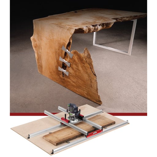 Woodpecker tools slab 2024 flattening mill