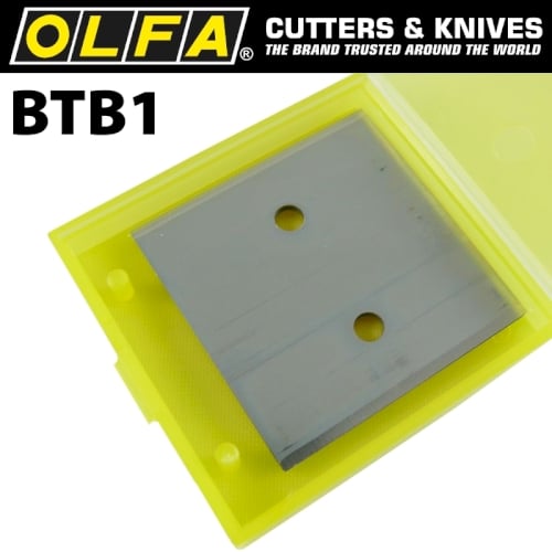 Olfa Spare Scraper Blades for BTC1 - 43mm (BLA BTB1)